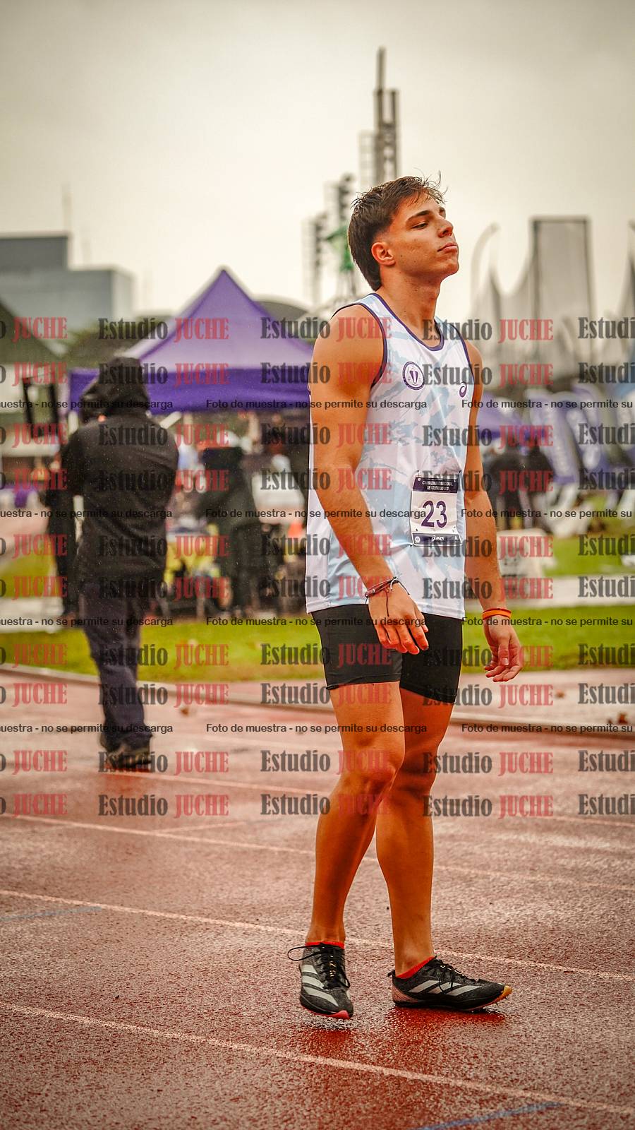 Fotos de los 400 m de varones - FINAL