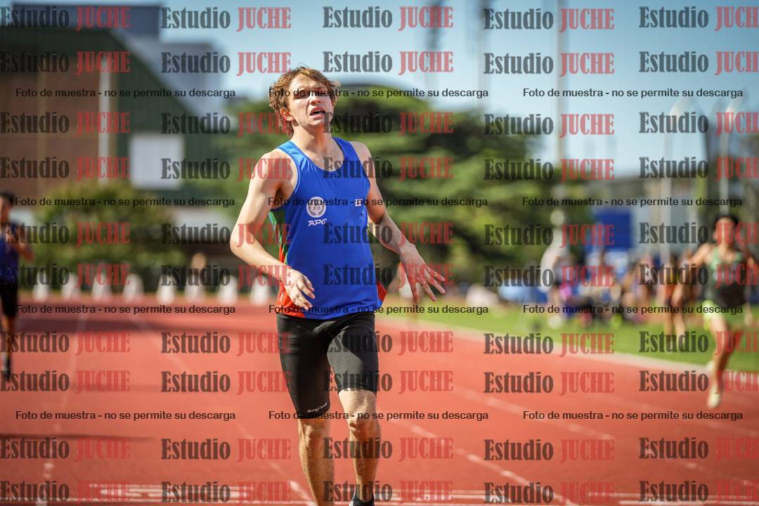 Fotos de los 400 m llanos de varones