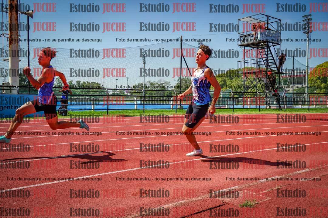 Fotos de los 200 m llanos de varones