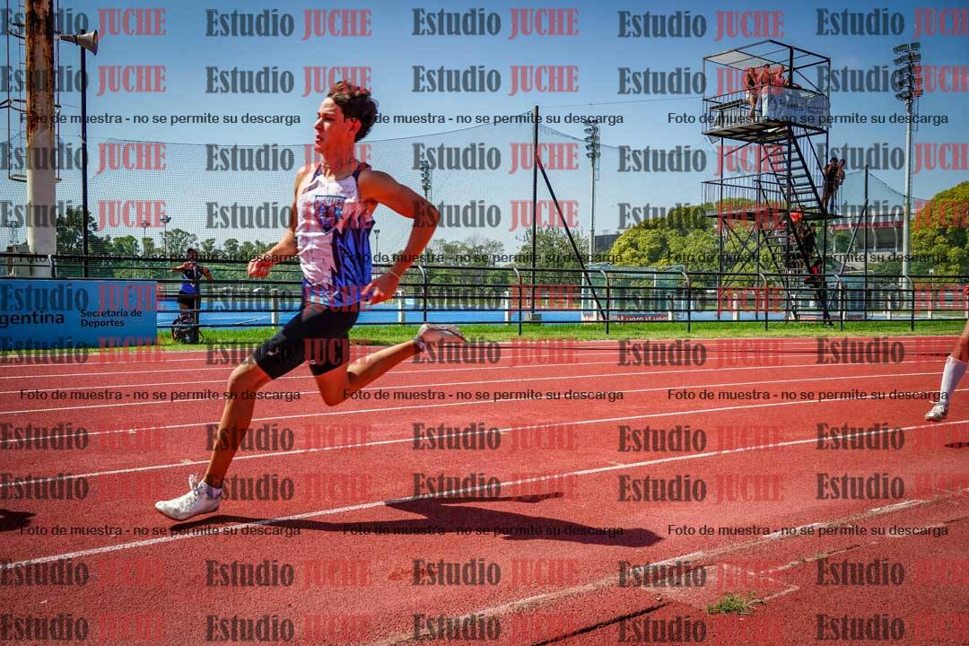 Fotos de los 200 m llanos de varones