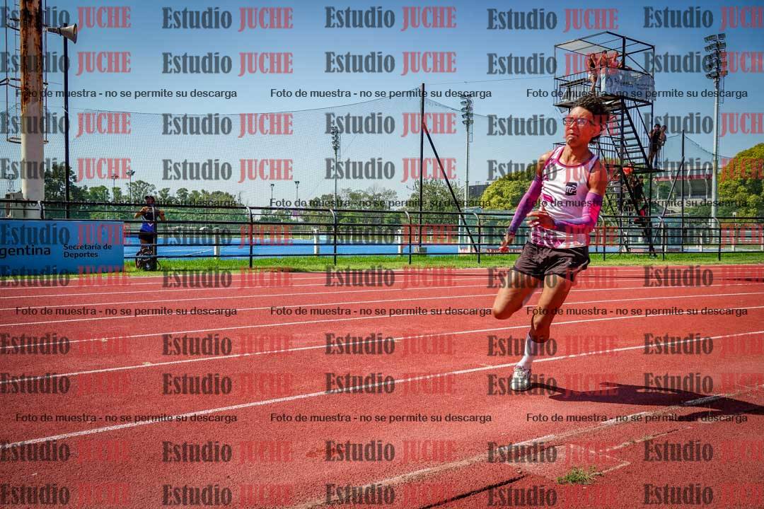 Fotos de los 200 m llanos de varones