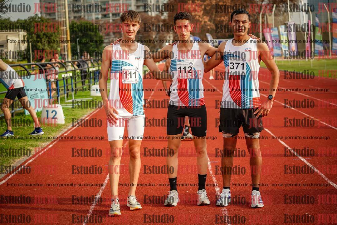 Fotos de los 5000 m llanos de varones