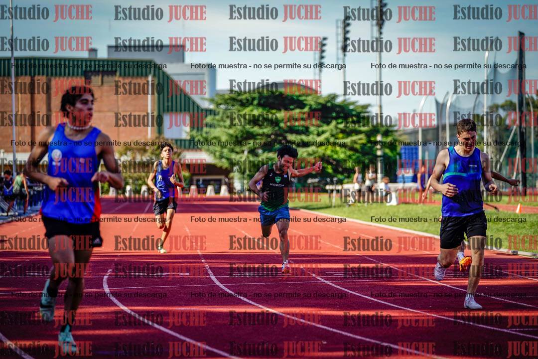 Fotos de los 400 m de varones
