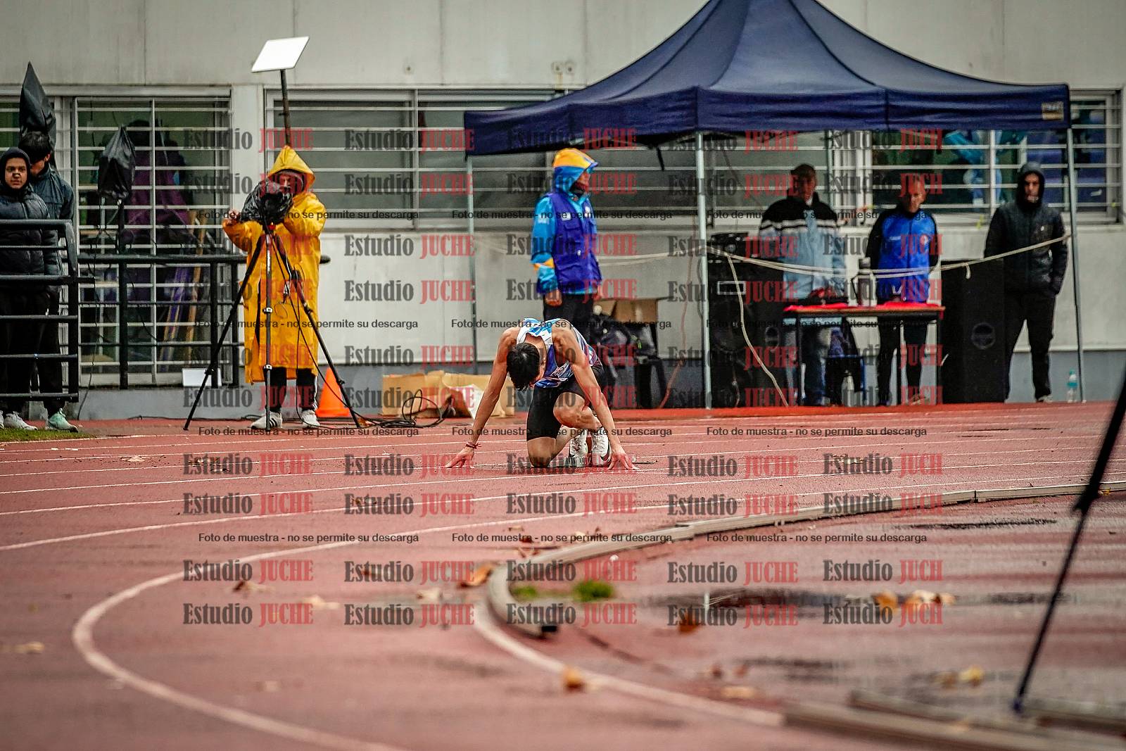 Fotos de los 400 m de varones - FINAL