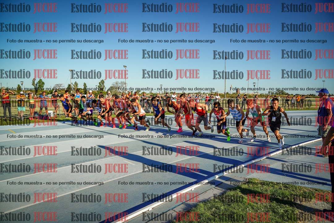 Fotos de los 1500 m llanos de varones