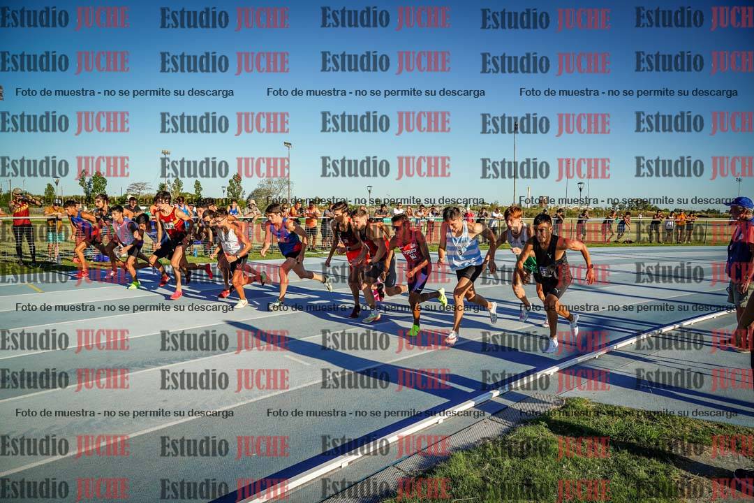 Fotos de los 1500 m llanos de varones
