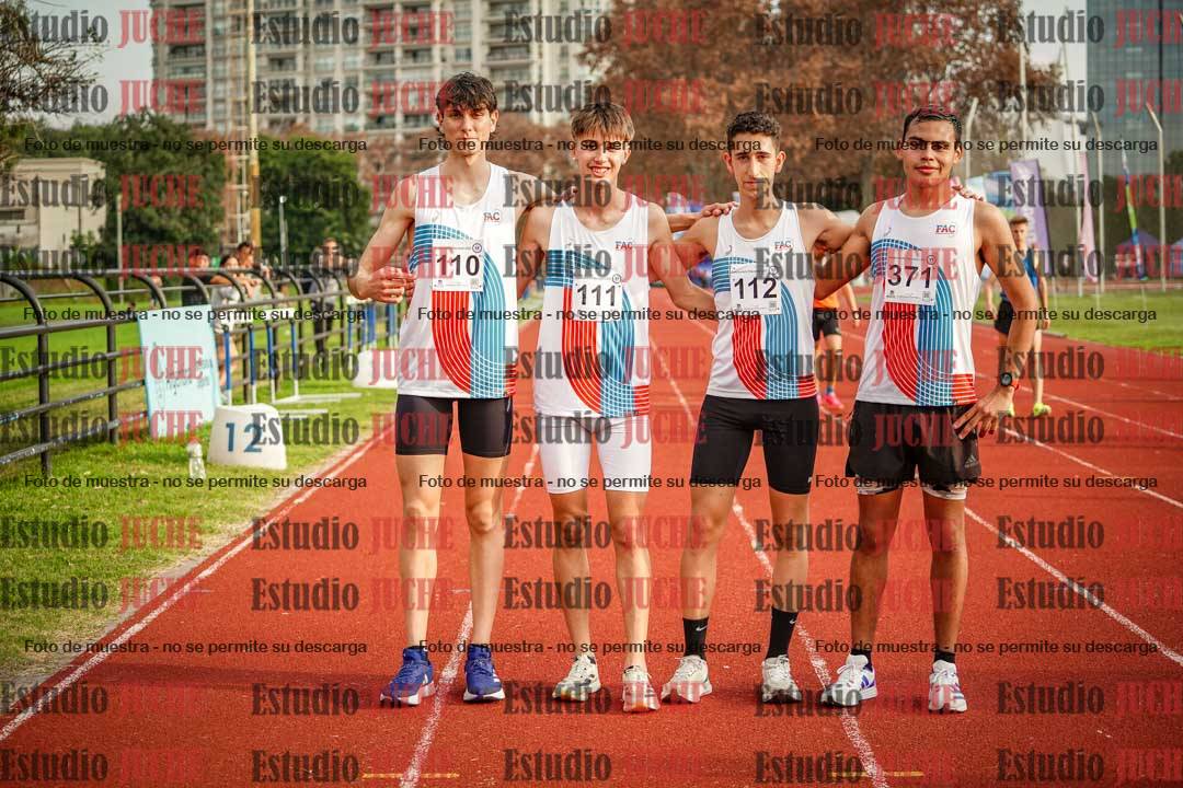 Fotos de los 5000 m llanos de varones