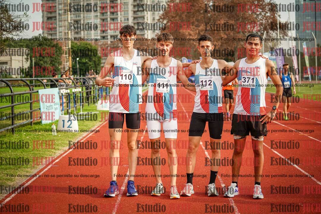 Fotos de los 5000 m llanos de varones