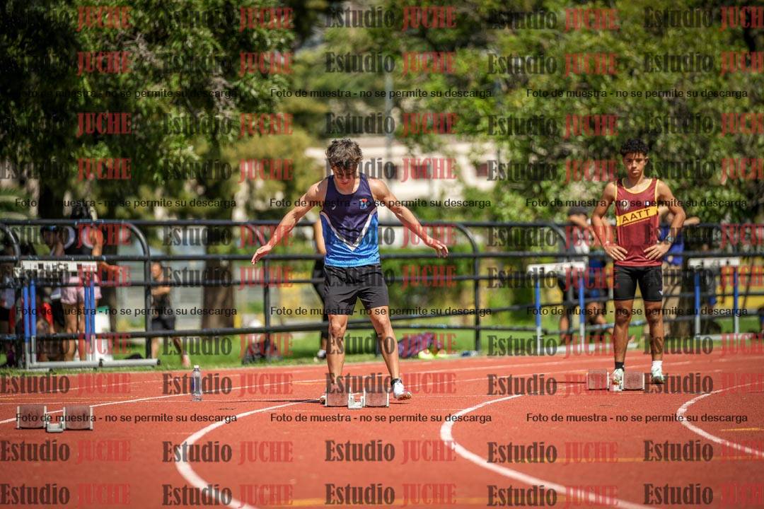 Fotos de los 200 m llanos de varones