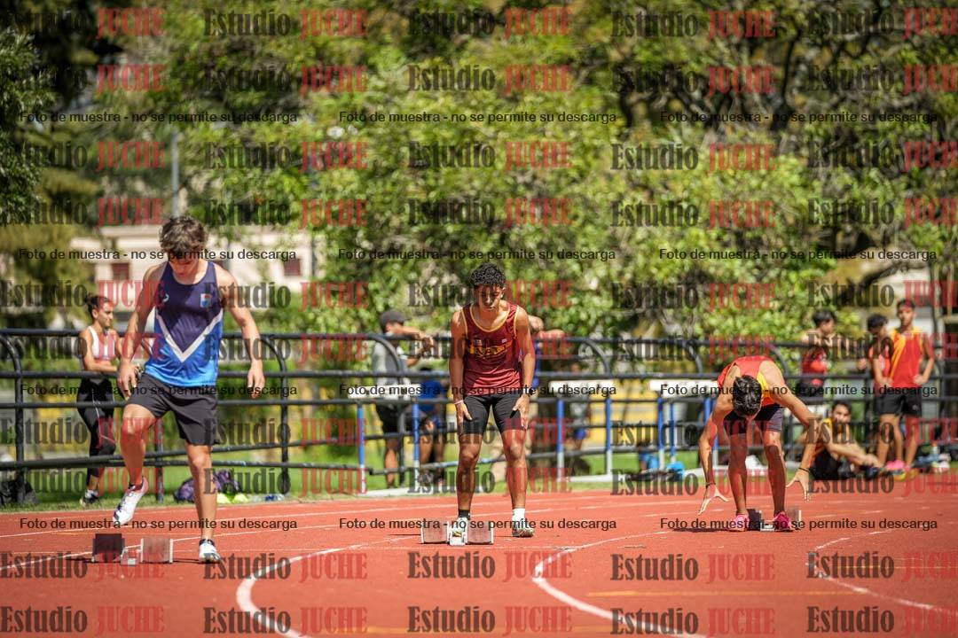 Fotos de los 200 m llanos de varones