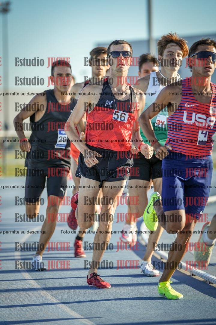 Fotos de los 1500 m llanos de varones