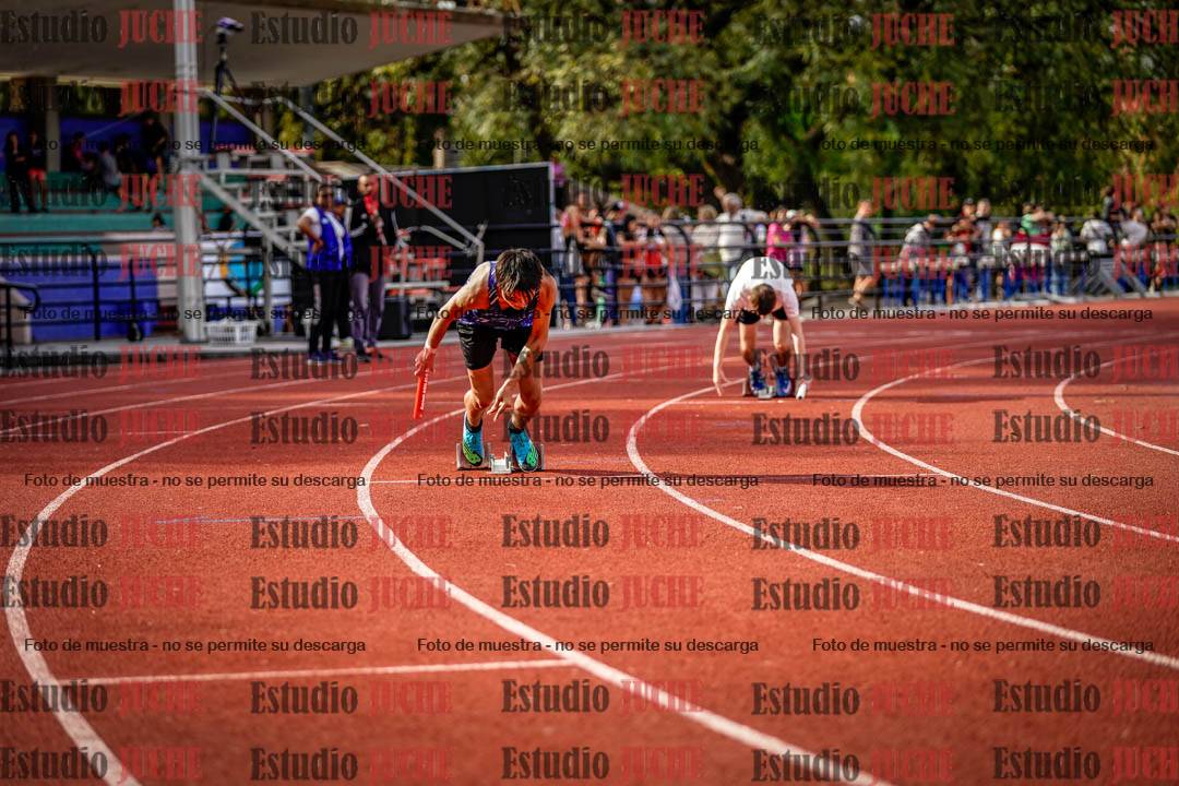 Fotos de las postas 5x80 m llanos de varones