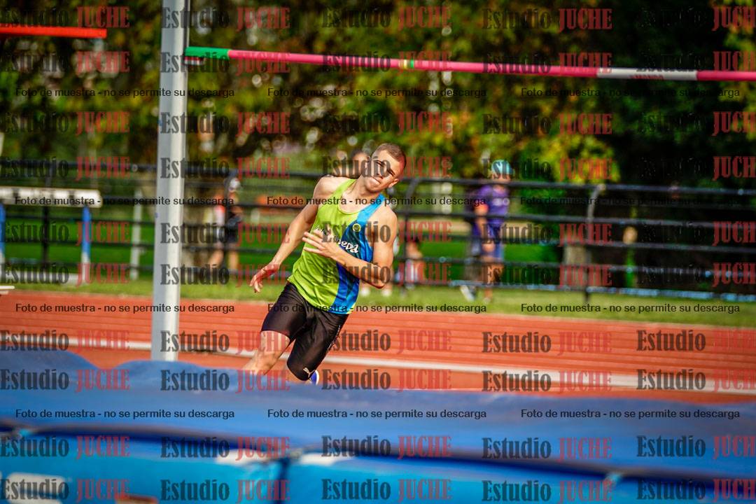 Fotos del salto triple de varones