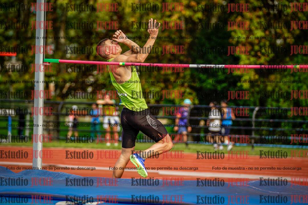 Fotos del salto triple de varones