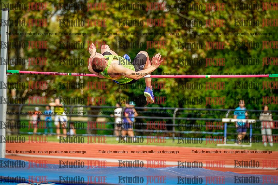 Fotos del salto triple de varones