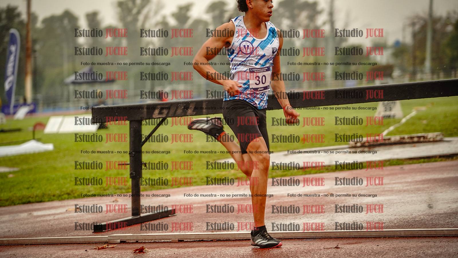 Fotos de los 400 m de varones - FINAL