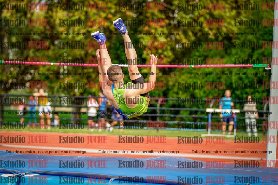 Fotos del salto triple de varones
