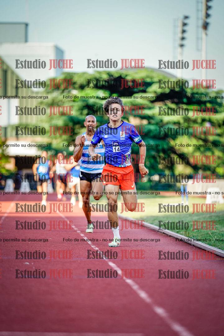 Fotos de los 1500 m llanos de varones