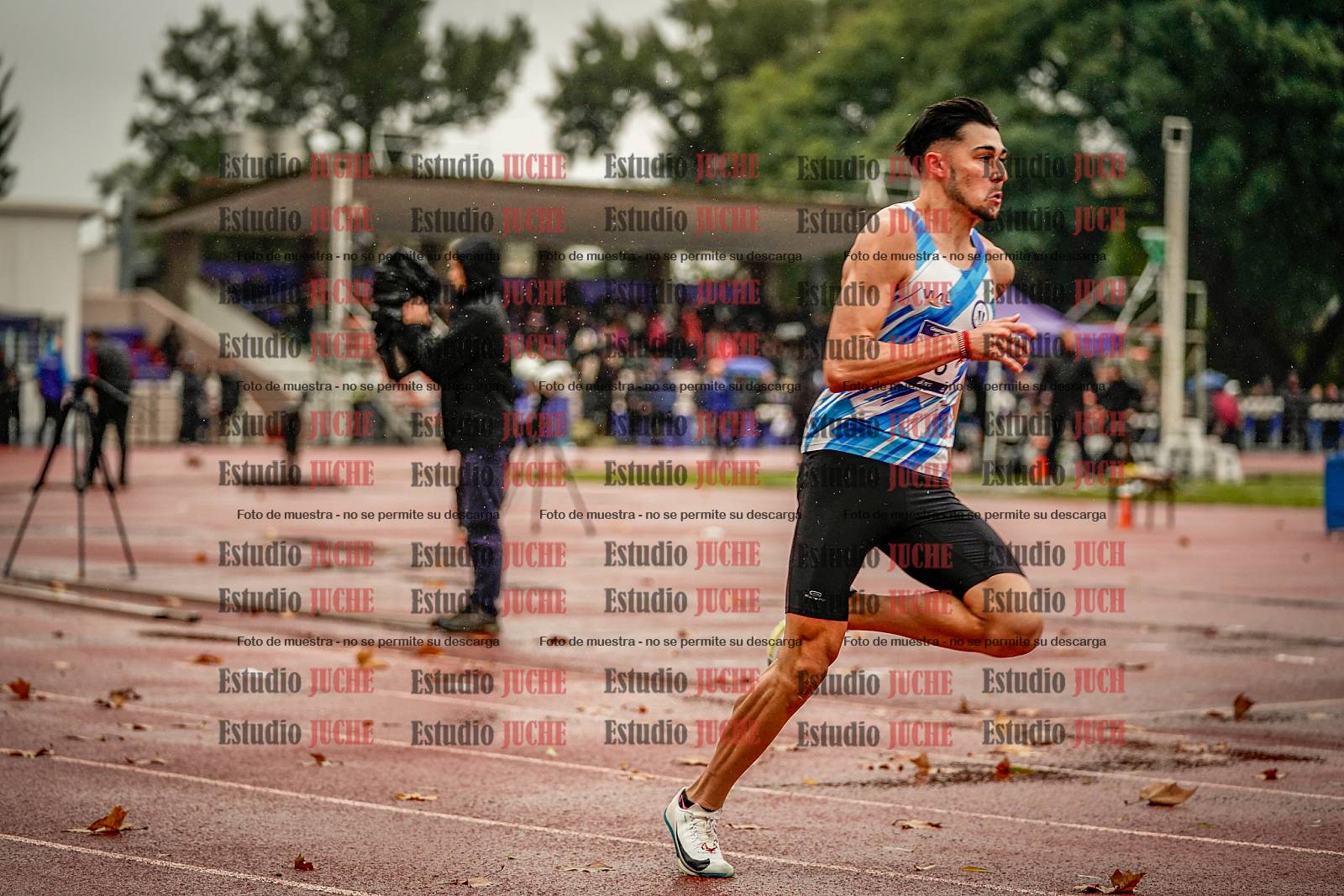 Fotos de los 400 m de varones - FINAL