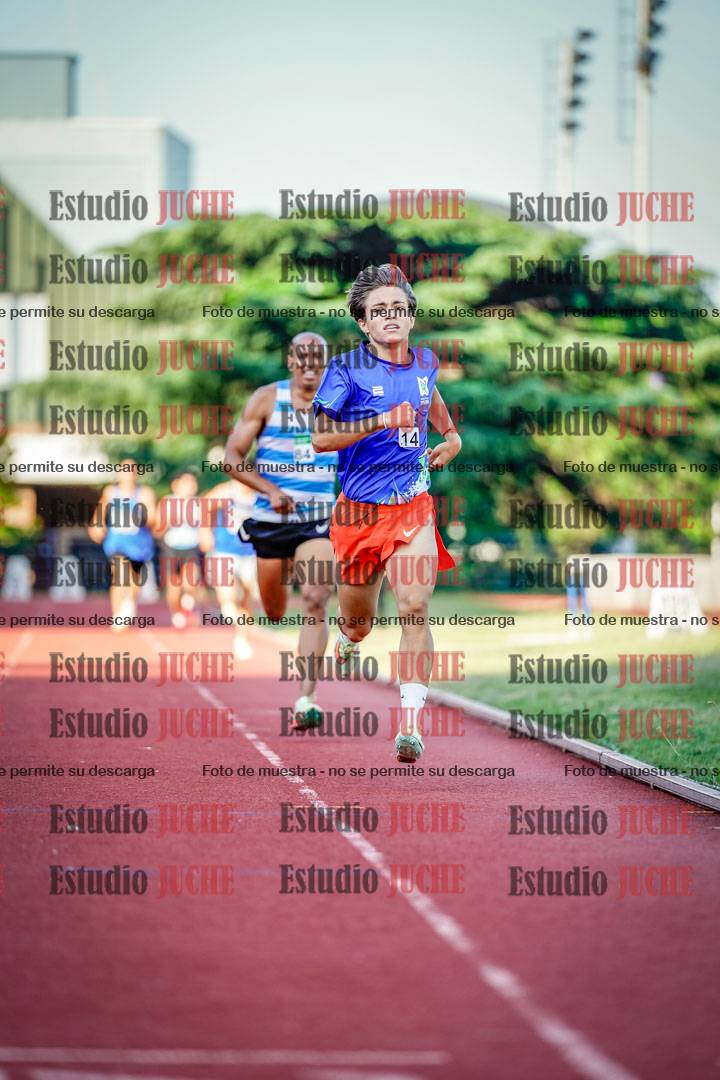 Fotos de los 1500 m llanos de varones