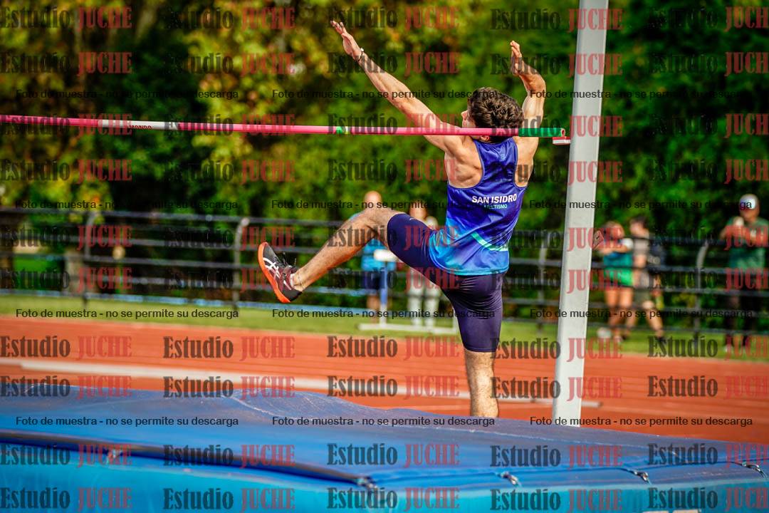 Fotos del salto triple de varones
