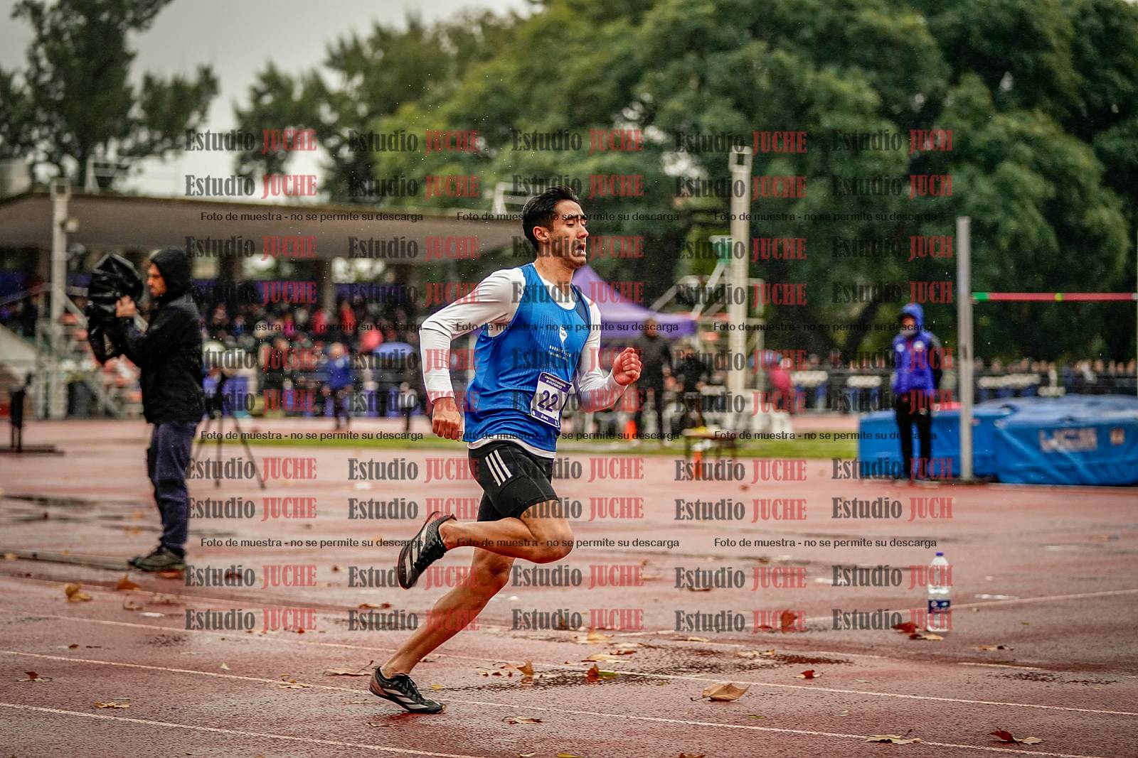 Fotos de los 400 m de varones - FINAL