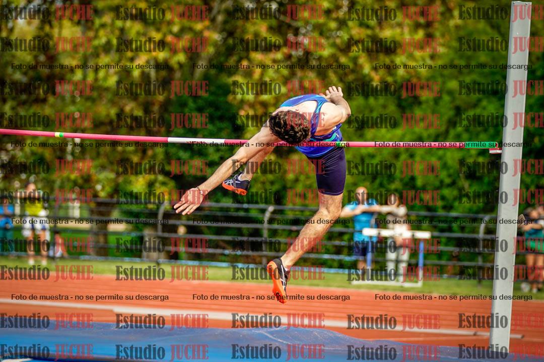 Fotos del salto triple de varones
