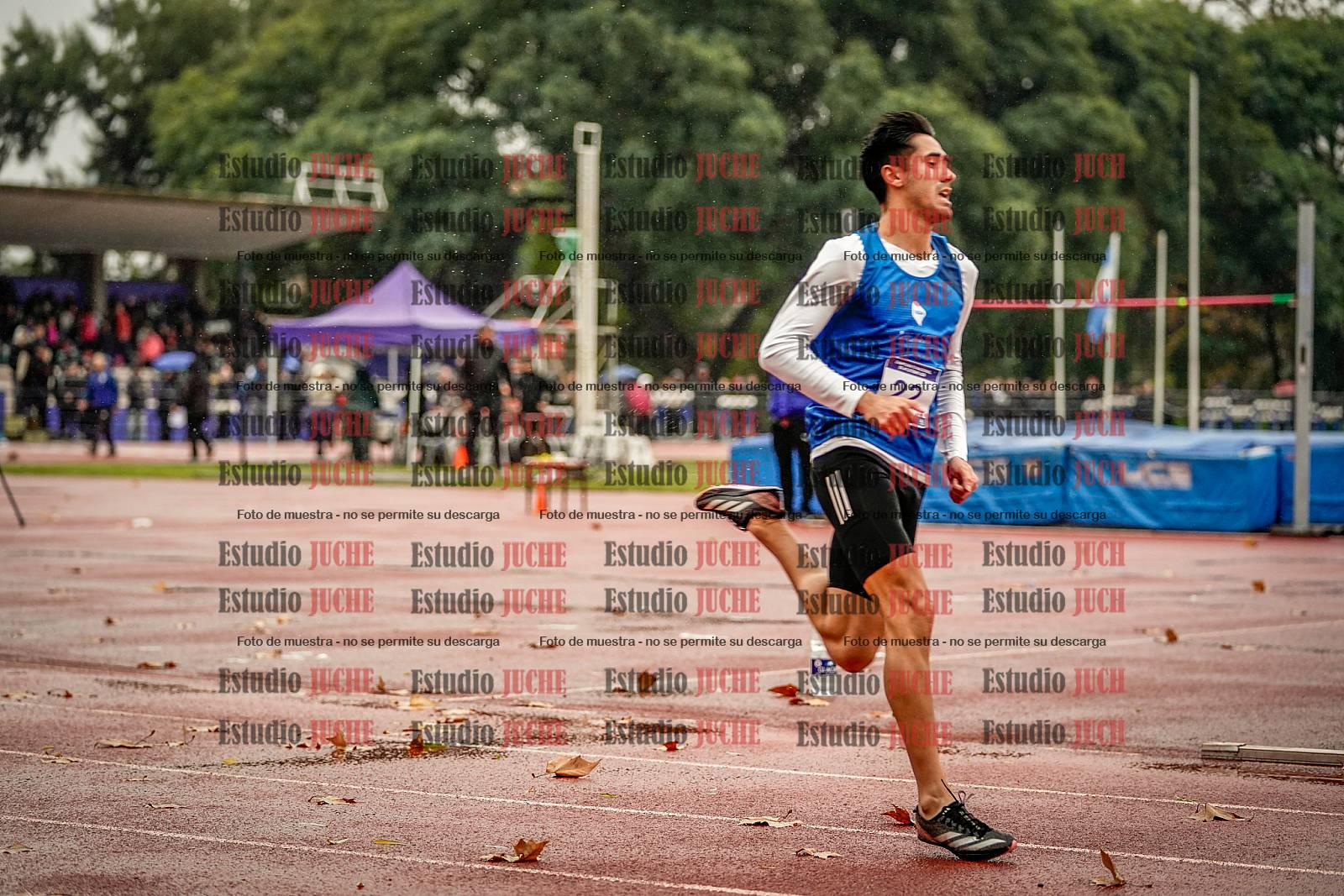 Fotos de los 400 m de varones - FINAL