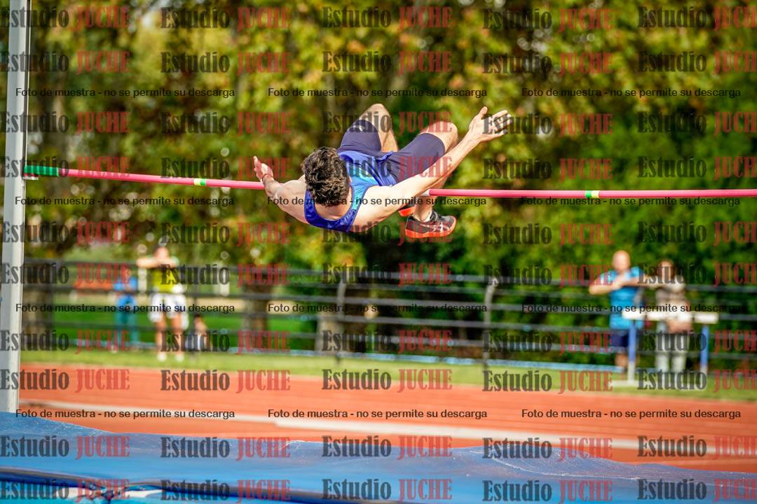 Fotos del salto triple de varones