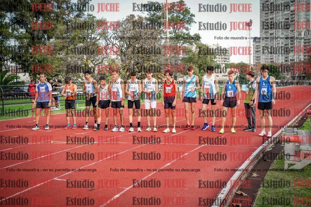 Fotos de los 5000 m llanos de varones