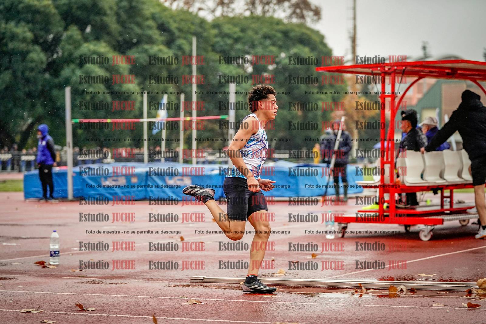 Fotos de los 400 m de varones - FINAL