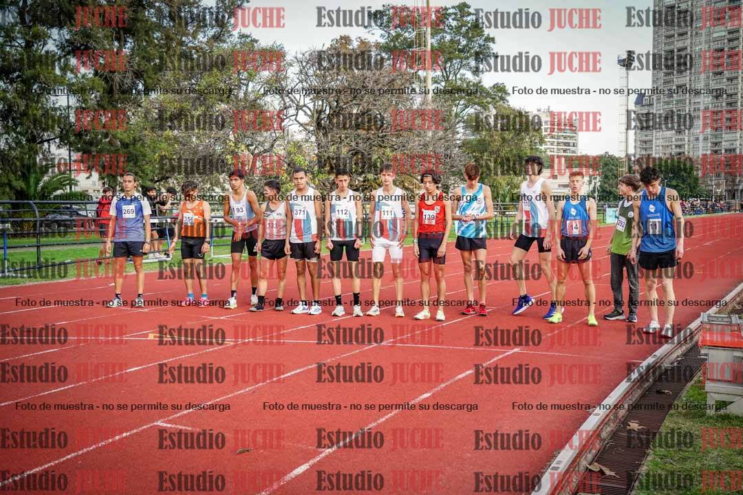 Fotos de los 5000 m llanos de varones