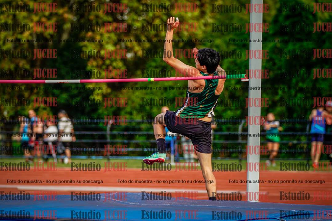 Fotos del salto triple de varones