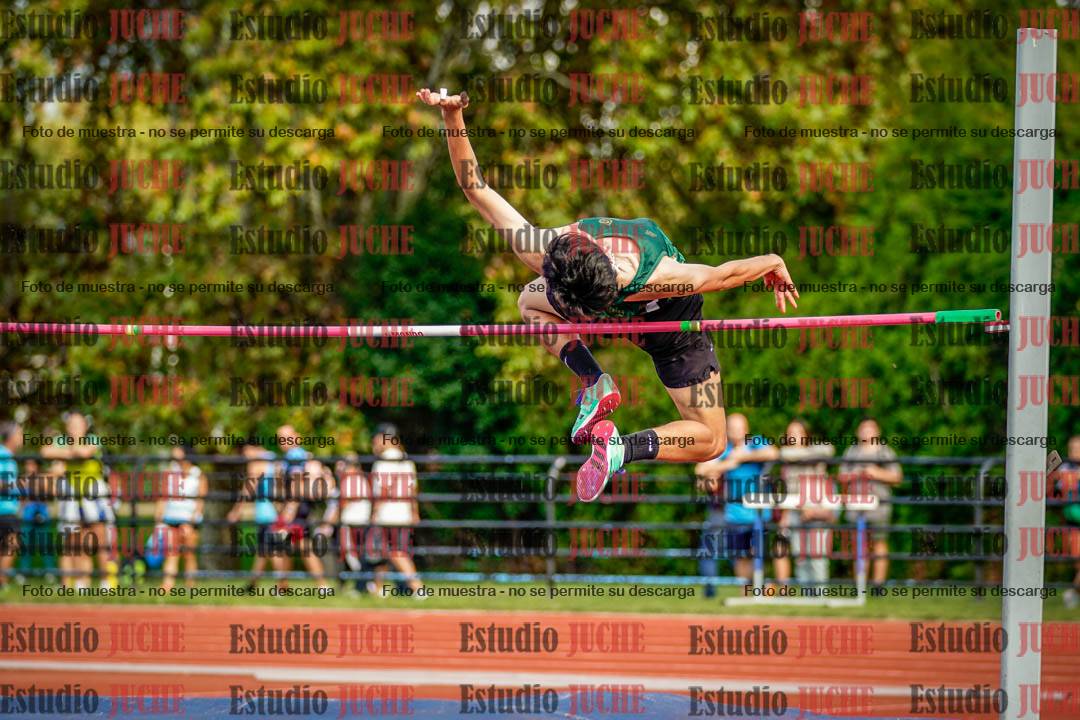 Fotos del salto triple de varones