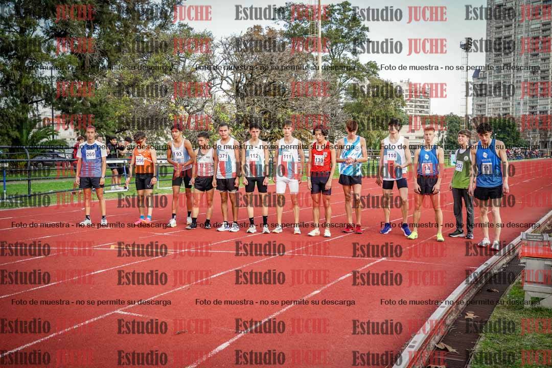 Fotos de los 5000 m llanos de varones