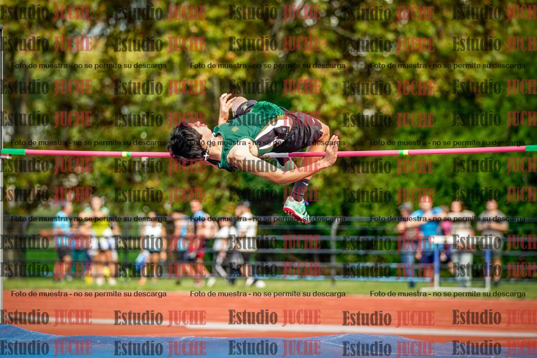 Fotos del salto triple de varones