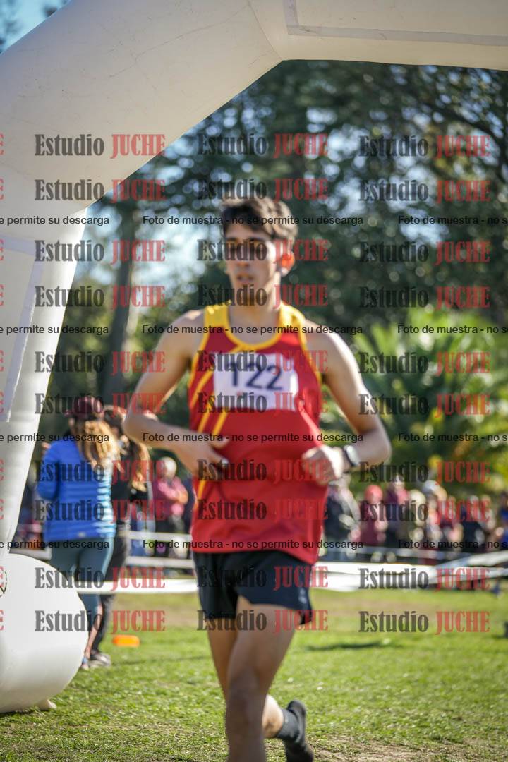 Fotos de la llegada del cross de 8000 m