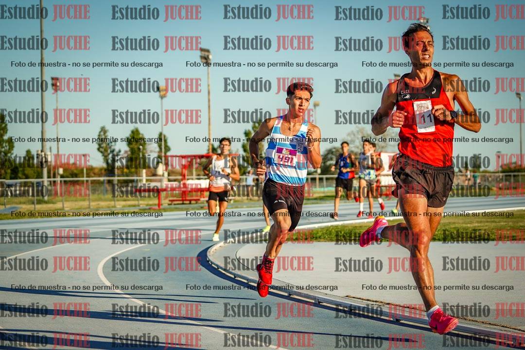 Fotos de los 1500 m llanos de varones