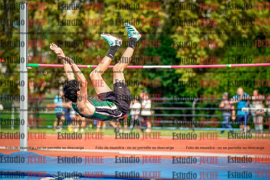 Fotos del salto triple de varones