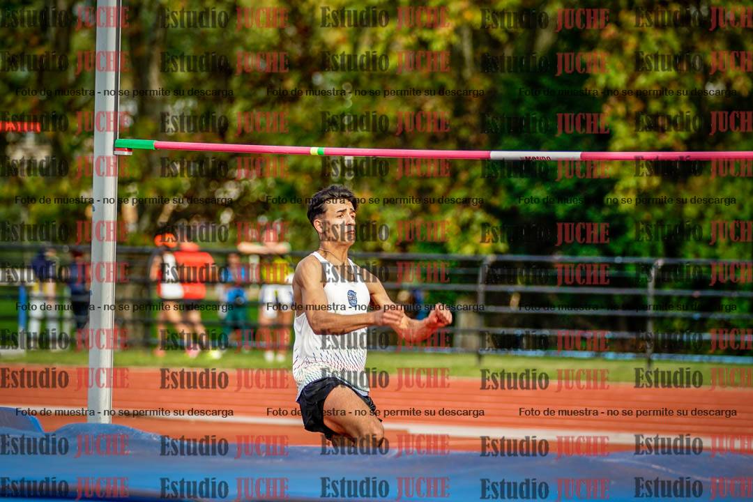 Fotos del salto triple de varones