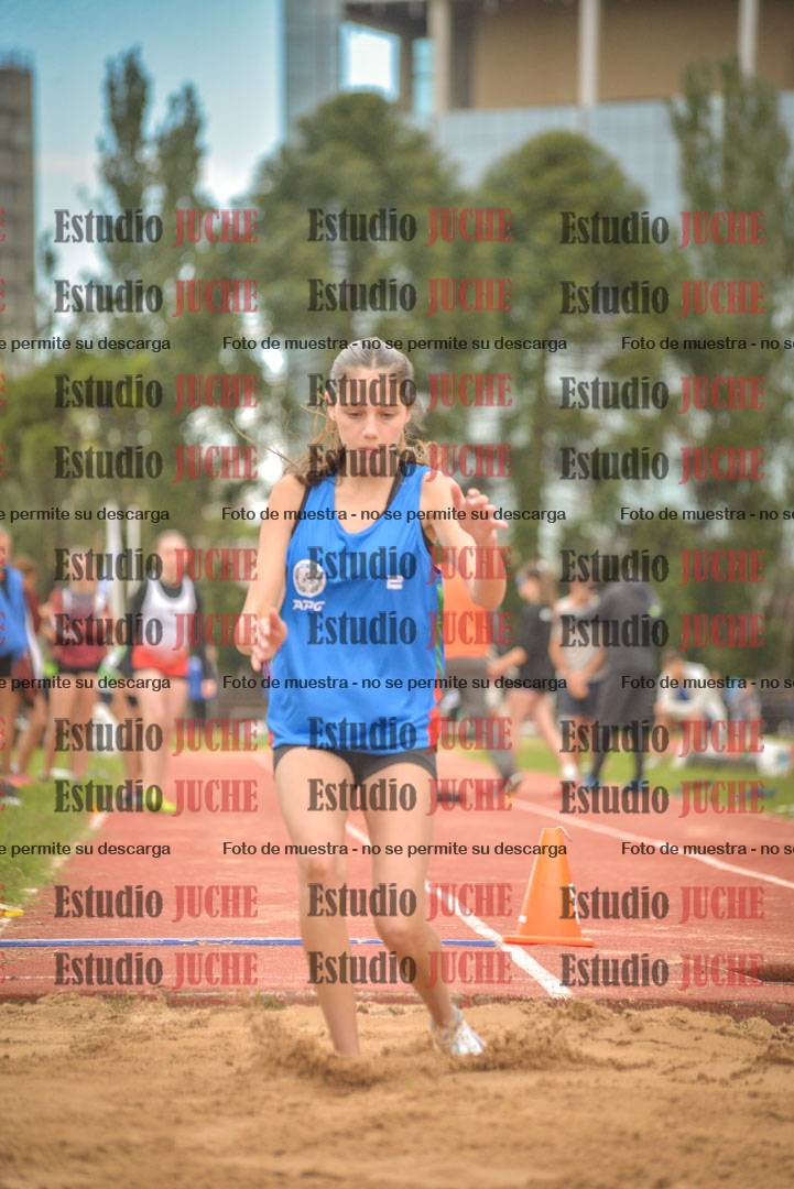 Fotos del salto en largo - mujeres U16
