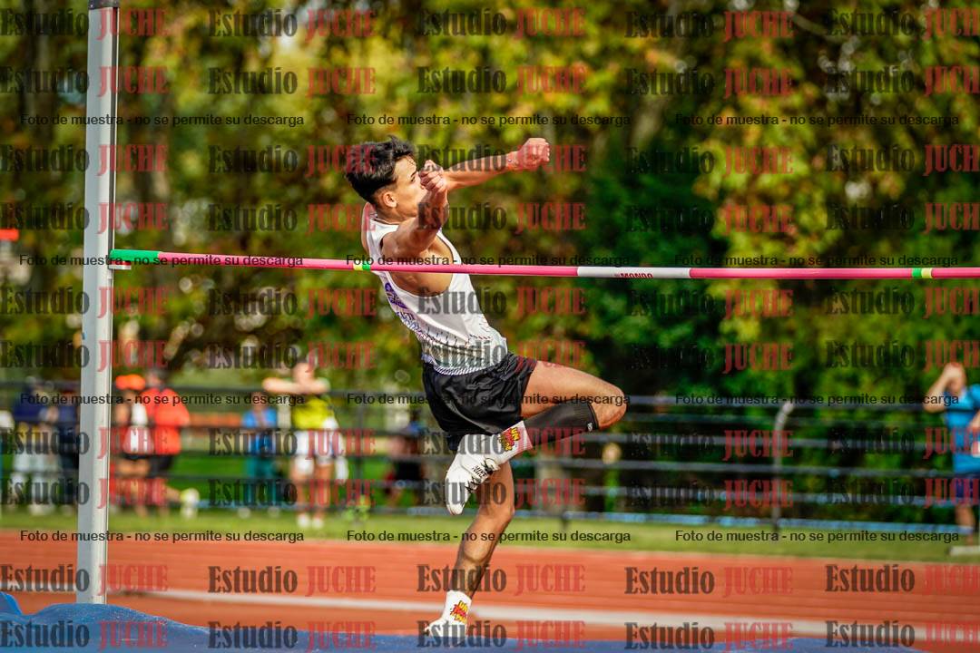 Fotos del salto triple de varones