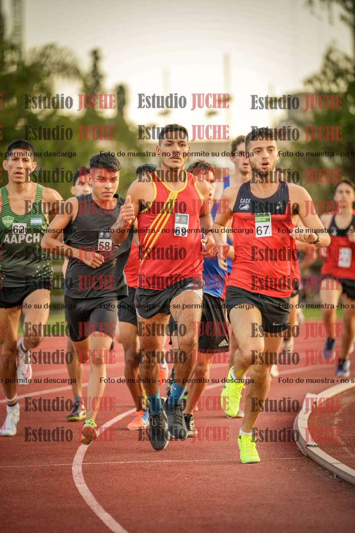 Fotos de los 1500 m de varones
