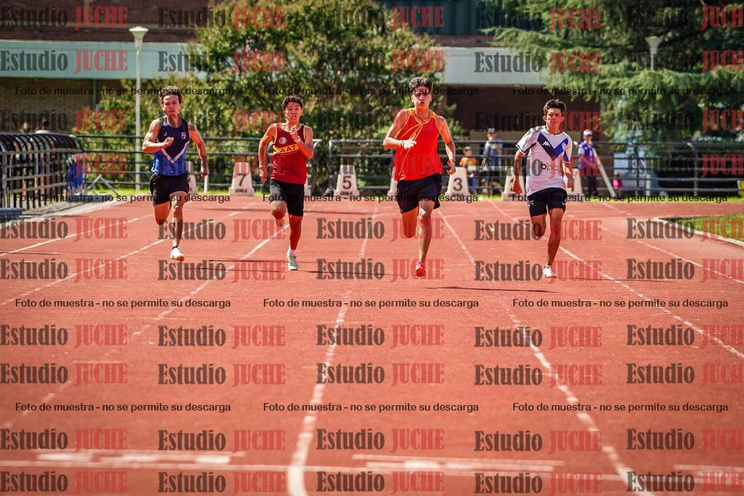 Fotos de los 200 m llanos de varones