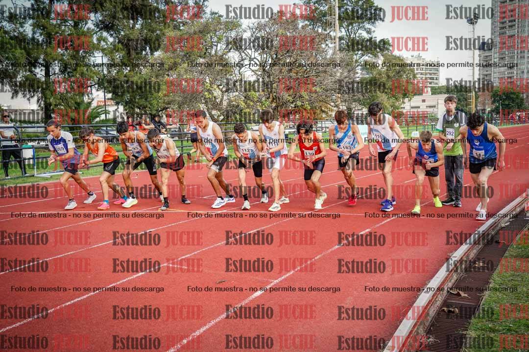 Fotos de los 5000 m llanos de varones