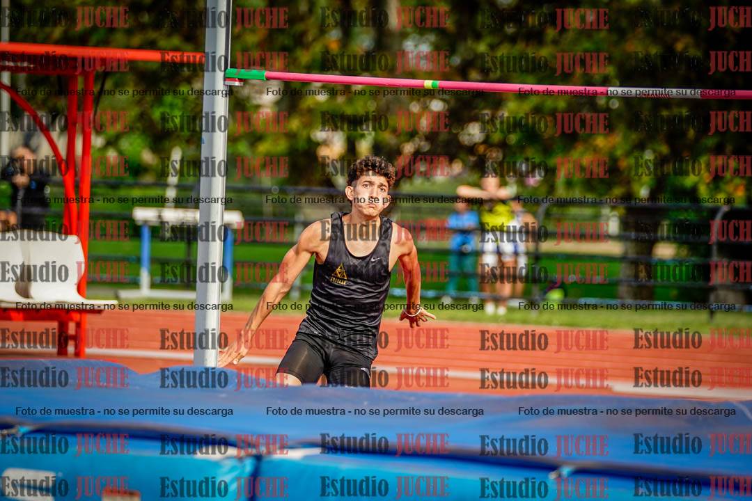 Fotos del salto triple de varones
