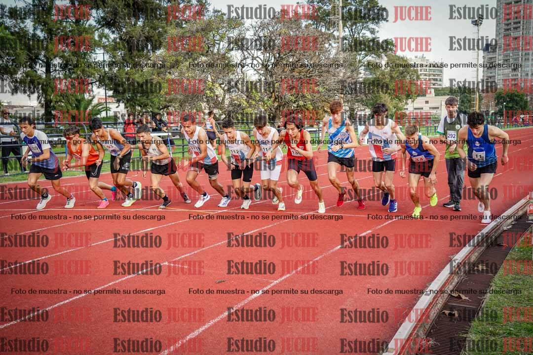 Fotos de los 5000 m llanos de varones