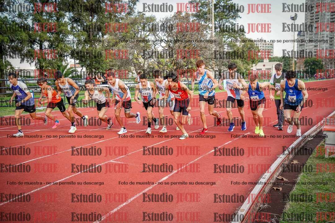 Fotos de los 5000 m llanos de varones