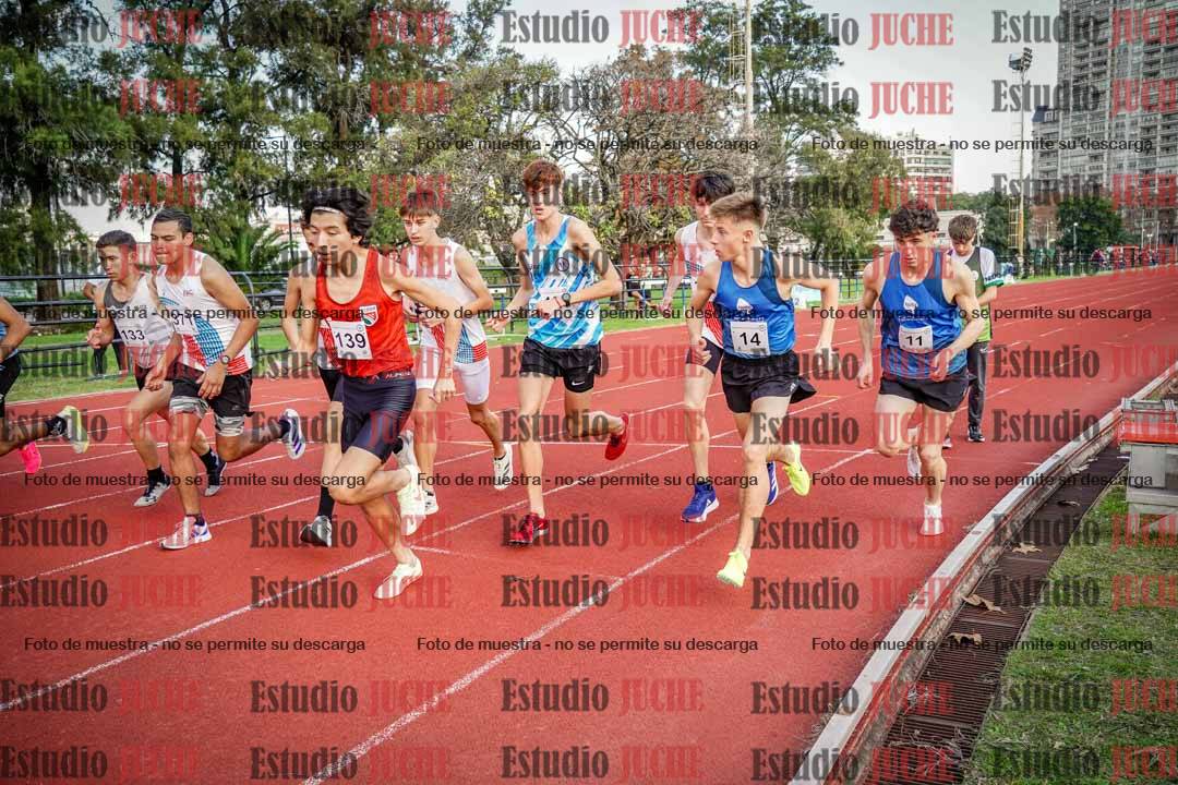 Fotos de los 5000 m llanos de varones