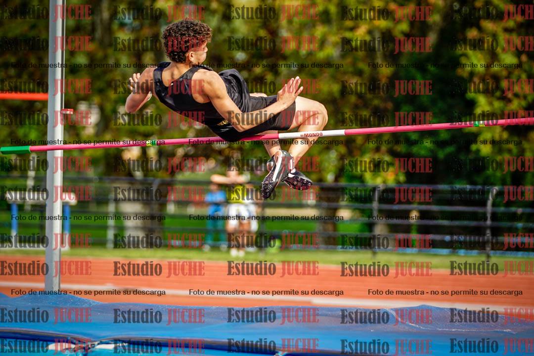 Fotos del salto triple de varones
